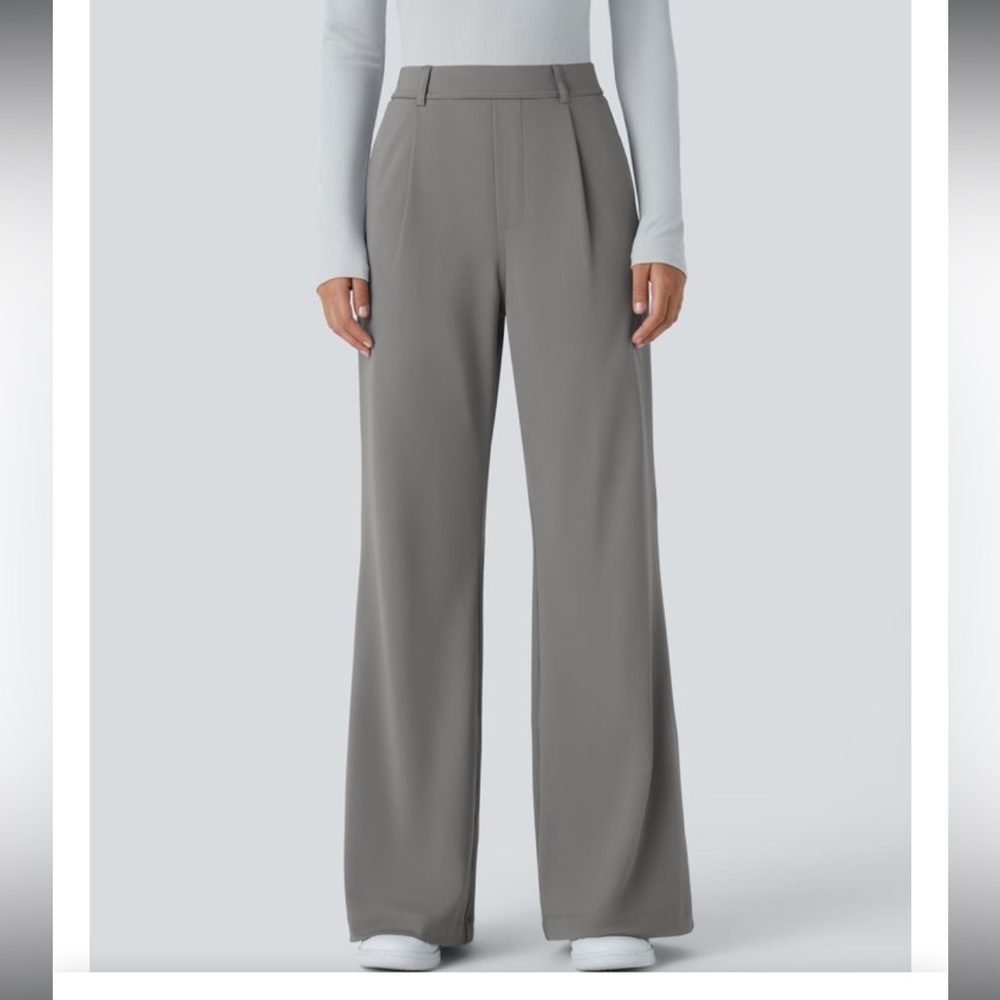 NWT-Halara Flex™ DayStretch High Waisted Pocket Work Flare Pants